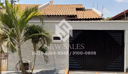 CASA COM 3 QUARTOS E ÁREA GOURMET NO MANSÕES PARAÍSO