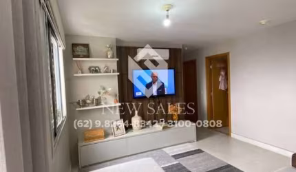 SEMI-MOBILIADO, Apartamento 3 suítes - Jardim Goiás