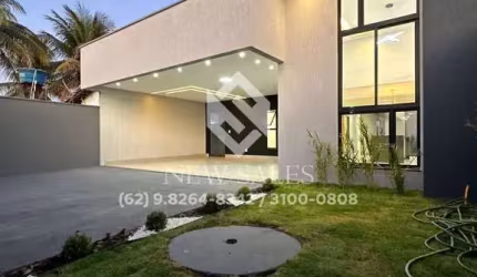 Excelente Casa com 3 Quartos sendo 2 Suítes Plenas - Setor Garavelo