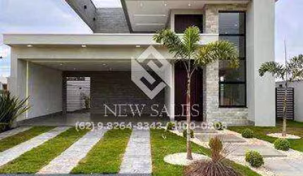 Casa de condomínio alto padrão, 3 suítes - Terras Alpha