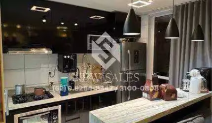 Apartamento c/ 2 quartos (1 suíte), área de lazer completa - Negrão de Lima