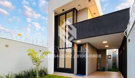 Casa alto padrão, 3 quartos 1 suíte - Jardim Presidente