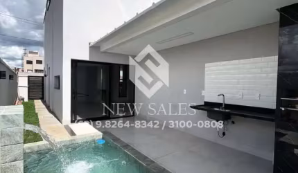 Casa Moderna - Acabamento de Alto Padrão - Piscina - Jardins Parma