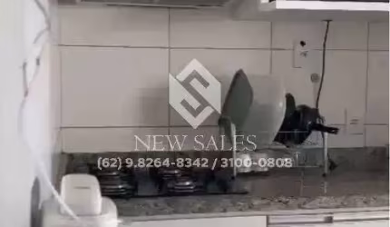 Apartamento mobiliado, andar alto - Setor Bueno