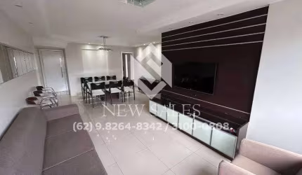 MOBILIADO! Apartamento c/ 114m², 4 quartos, 2 vagas paralelas- Setor Bueno