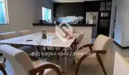Casa com 3 suítes, área gourmet - Setor Solar Santa Rita