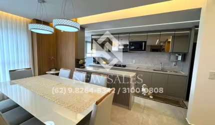 Apartamento Com 3 suítes / Todo Mobiliado Setor Marista !!!