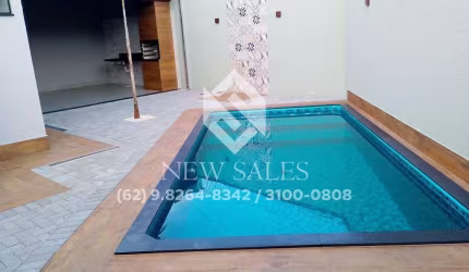 Casa com 3 Quartos sendo 1 Suíte - Piscina - Setor Brisas da Mata