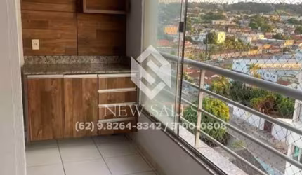 Apartamento 2 quartos 1 suíte com sacada e armários 65m parque ind paulista