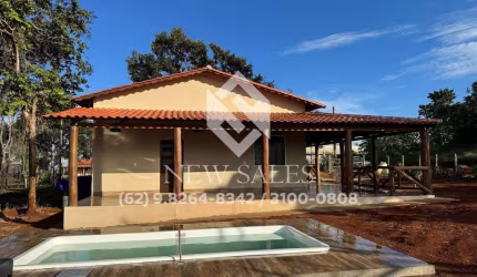 CHÁCARA EM BONFINÓPOLIS - TERRENO 100% PLANO - APENAS 30 MINUTOS DE GOIÂNIA