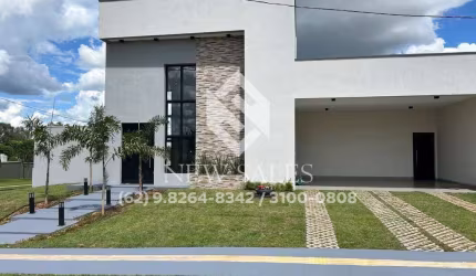 Casa térrea com 3 suítes plenas, piscina - Terras Alpha