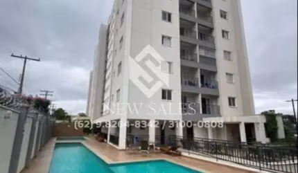 APARTAMENTO 2 QUARTOS 1 SUITE 58 MTS VILA ALZIRA AP DE GOIANIA