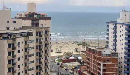 Cobertura  3 dorms, Piscina, vista mar, Tupi, Praia Grande! - Cód: ACT2381