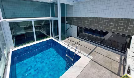 Cobertura Impecável na Mirim - Piscina Privativa!! 3 dorms 2 vagas!!