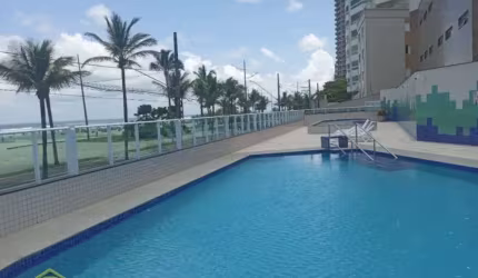 Apartamento Frente Mar - Vista Livre e Definitiva para o mar - 3 dorms!!