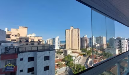 Maravilhoso Apto Vista Mar c/ 03 dorms, 02 suítes, Mobiliado por 800 mil