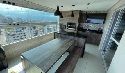 TÁ LINDA VIU!! COBERTURA DUPLEX MOBILIADA COM 4 SUÍTE E 4 VAGAS * GUILHERMINA