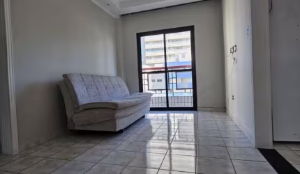 Apartamento na Aviação à 100 mts do mar - 1 dorm com Varanda!! Financia!