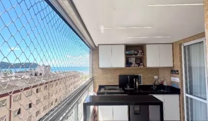 Apartamento no Boqueirão com 3 dorms na Quadra da Praia! Financia!