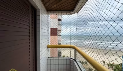 Apartamento com 2 dorms 1 suíte Varanda e Vista mar! Lazer!!