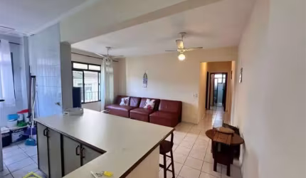 Apartamento em Prédio Frente Mar - 2 dorms com vista mar! Financia!
