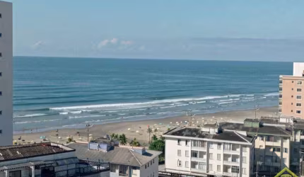 2 dorms, 2 vagas, sacada gourmet, Ocian, Praia Grande!! - Cód: ACT1451
