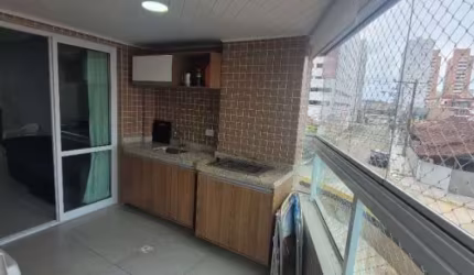 Lindo apto. de 2 dorms. na Ocian, Mobiliado! - Cód: ACT1643