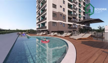Apartamento com 2 dormitórios à venda, 54 m² por R$ 424.000,00 - Fortaleza - Blumenau/SC