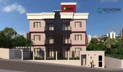 Apartamento com 2 dormitórios à venda, 39 m² por R$ 355.000,00 - Velha - Blumenau/SC