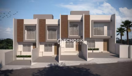 Sobrado com 2 dormitórios à venda, 107 m² por R$ 498.900,00 - Escola Agrícola - Blumenau/SC