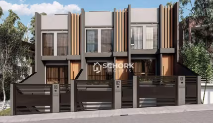 Sobrado com 3 dormitórios à venda, 138 m² por R$ 760.000,00 - Água Verde - Blumenau/SC