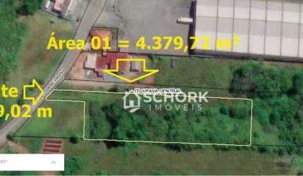 Terreno à venda, 4379 m² por R$ 1.700.000,00 - Itoupava Central - Blumenau/SC