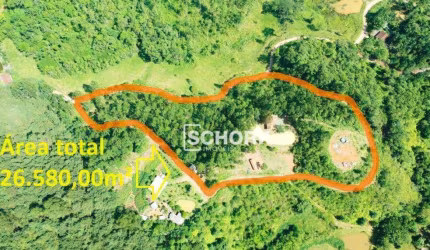Sítio à venda, 26580 m² por R$ 650.000,00 - Arraial D'ouro - Gaspar/SC