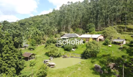 Sítio com 4 dormitórios à venda, 148000 m² por R$ 1.500.000,00 - Testo Central - Pomerode/SC