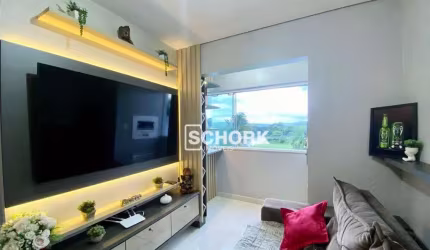 Apartamento com 3 dormitórios à venda, 81 m² por R$ 380.000,00 - Estados - Timbó/SC