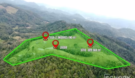Sítio com 3 dormitórios à venda, 309504 m² por R$ 3.600.000,00 - Vila Itoupava - Blumenau/SC
