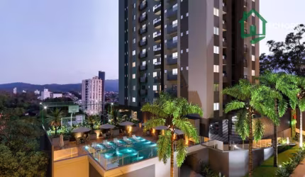 Apartamento com 2 dormitórios à venda, 64 m² por R$ 457.475,07 - Vila Nova - Blumenau/SC