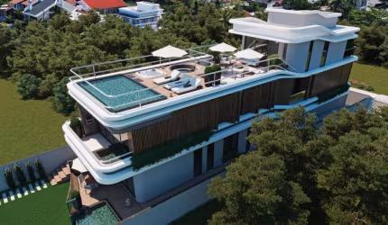 Apartamento Beira Mar em Zimbros - Alto Padrão