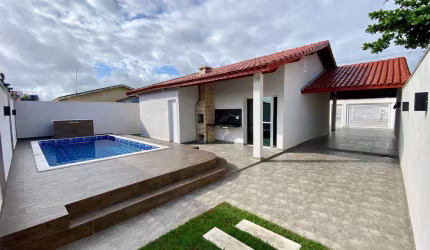 Casa à venda em Itanhaém, Jd California, com 2 quartos, com 105 m²
