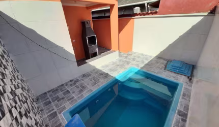 Casa à venda em Itanhaém, Baln Tupy, com 2 quartos, com 65 m²