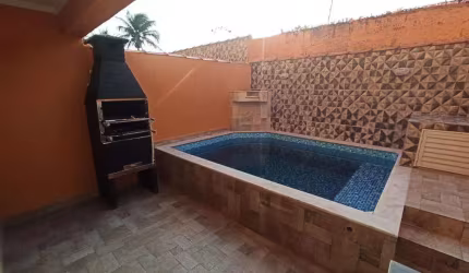 Sobrado à venda em Itanhaém, Cibratel I, com 2 quartos, com 59 m²