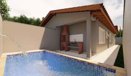 Casa com 2 dorms, Nossa Senhora Sion, Itanhaém - R$ 265 mil, Cod: 70509295