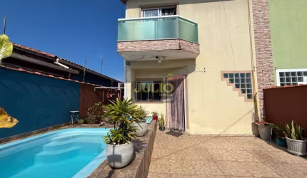 Sobrado à Venda no Jardim Praia Grande em Mongaguá – 2 Dormitórios, Piscina e Área Gourmet, a 700m da Praia