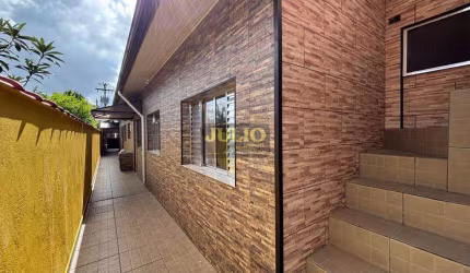 Casa à venda em Mongaguá, Vila Atlântica, com 3 quartos, com 126 m²