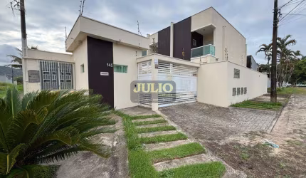 Sobrado à venda em Itanhaém, Campos Elíseos, com 2 suítes, com 78.11 m²