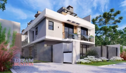 Casa em condomínio fechado com 3 quartos à venda na Rua Paulo Setúbal, 1071, Hauer, Curitiba, 134 m2 por R$ 729.000