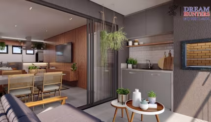 Apartamento com 3 quartos à venda na Pres. Epitácio Pessoa, 260, Tarumã, Curitiba, 74 m2 por R$ 789.900