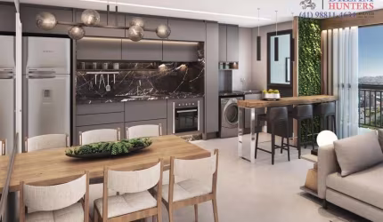 Apartamento com 3 quartos à venda na Avenida Presidente Affonso Camargo, 1773, Cristo Rei, Curitiba, 77 m2 por R$ 934.000