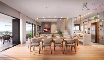 Cobertura com 3 quartos à venda na Rua Jerônimo Durski, 1624, Bigorrilho, Curitiba, 163 m2 por R$ 2.221.000