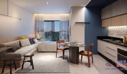 Apartamento com 1 quarto à venda na Rua Jeremias Maciel Perretto, 66, Campo Comprido, Curitiba, 30 m2 por R$ 422.600